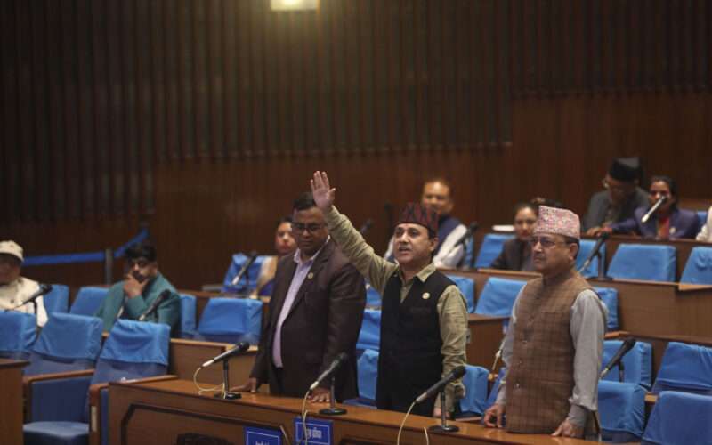 कार्यसूचीमै प्रवेश नगरी शुक्रबारको प्रतिनिधि सभा बैठक स्थगित