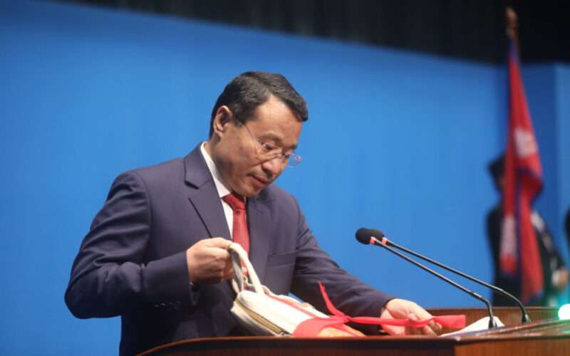 आगामी आर्थिक वर्षका लागि १८ खर्ब ६० अर्ब ३० करोड रुपैयाँको बजेट विनियोजन