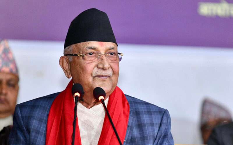 सरकारले विकासका काममा आवश्यक ध्यान दिन सकेन: एमाले अध्यक्ष केपी शर्मा ओली