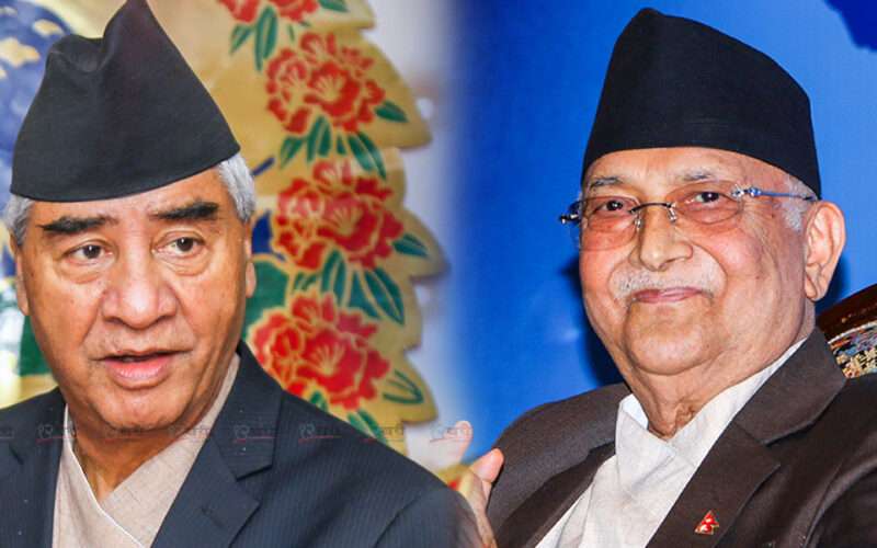 कांग्रेस र एमालेबीच सत्ता गठबन्धन गर्ने सहमति