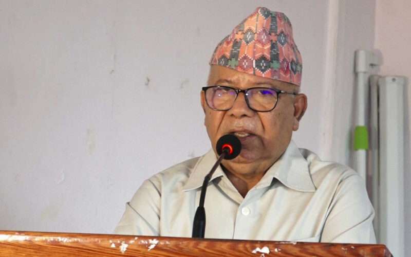पार्टीका केही नेताहरूको गम्भीर अभिव्यक्ति बाहिर आएको र त्यसले तरंग नै पैदा गरेको छ: नेकपा एकीकृत समाजवादीका अध्यक्ष माधवकुमार नेपाल