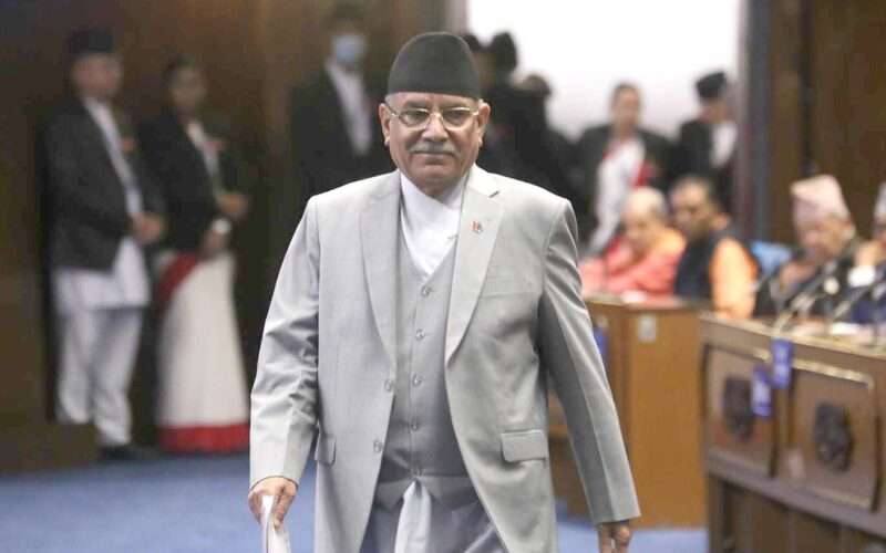 प्रधानमन्त्री पुष्पकमल दाहालले प्रतिनिधिसभामा गुमाए विश्वासको मत: ढल्यो प्रचण्ड सरकार
