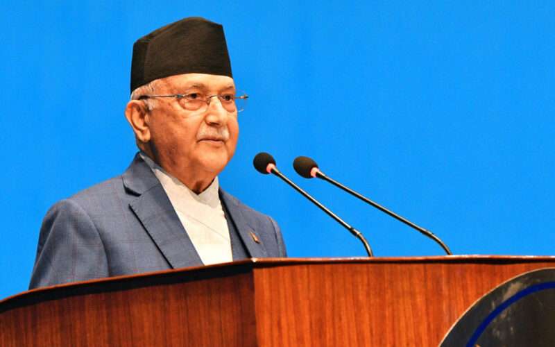 विश्वासको मतका लागि प्रस्ताव पेस गर्दै प्रधानमन्त्री केपी शर्मा ओलीले सार्वजनिक गरे कांग्रेस र नेकपा एमालेबीच भएको ७ बुँदे सहमति