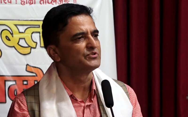 मुलुकलाई नयाँ दिशा दिनका लागि कांग्रेस-एमाले गठबन्धन: नेकपा एमालेका नेता योगेश भट्टराई