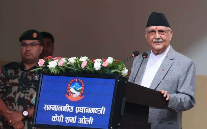 अस्थिरता र अराजकता मच्चाउन खोज्ने प्रयासप्रति हरदम सचेत भएर  काम गर्न नेपाल प्रहरीलाई प्रधानमन्त्रीको निर्देशन
