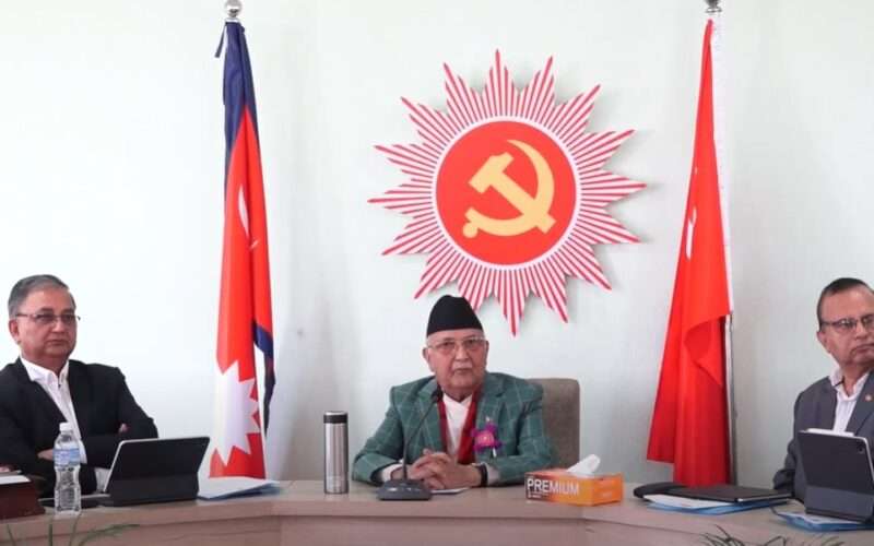 एमाले मुख्य नेतृत्वप्रति प्रमुख प्रतिपक्ष दलका नेताको अभिव्यक्ति कुण्ठाग्रस्त छ: प्रधानमन्त्री केपी शर्मा ओली