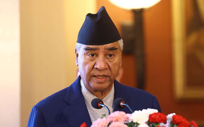 बहुदलीय प्रजातन्त्रिक प्रणाली र गणतान्त्रिक व्यवस्थाको सम्बन्धमा कांग्रेस र एमालेबीच मतभेद छैन: नेपाली कांग्रेसका सभापति शेरबहादुर देउवा