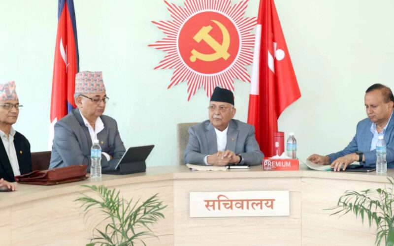 लोकतन्त्र, गणतन्त्र, संविधान र परिवर्तनको पक्षमा दृढतापूर्वक उभिन पार्टी पंक्तिलाई नेकपा एमालेको आव्हान