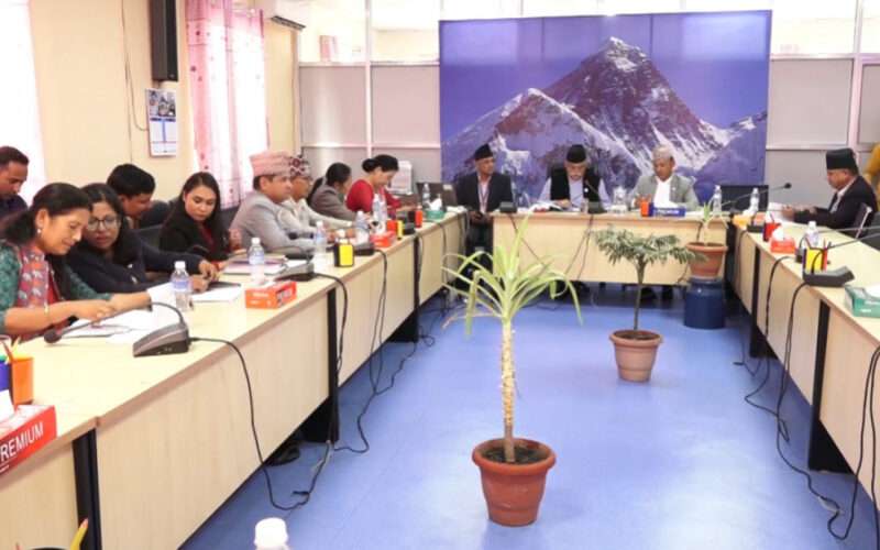 पूर्वाधार विकास समितिले क्षतिग्रस्त राजमार्ग तथा सडकहरुको यथाशिघ्र मर्मतसम्भार गरी यातायात सुचारु गर्न सरकारलाई दियो निर्देशन