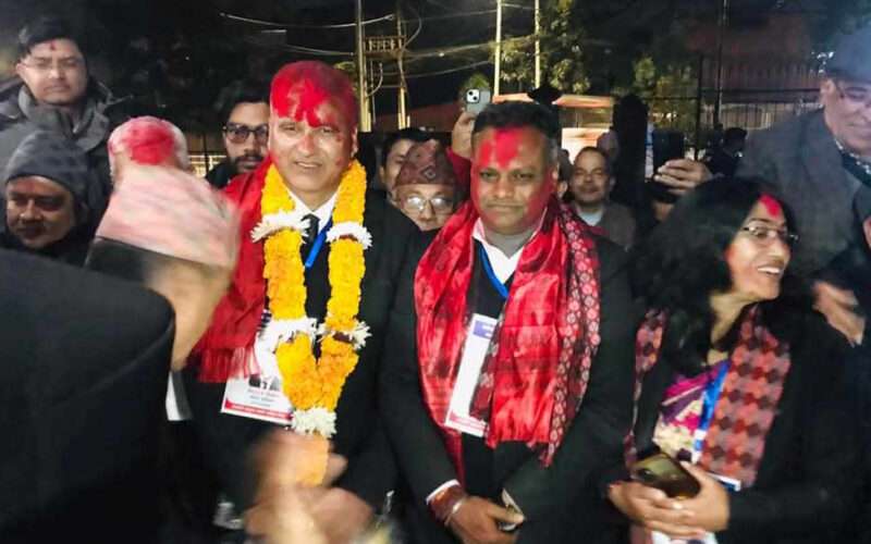 सर्वोच्च अदालत बार एसोसिएसनको अध्यक्षमा मेघराज पोखरेल निर्वाचित