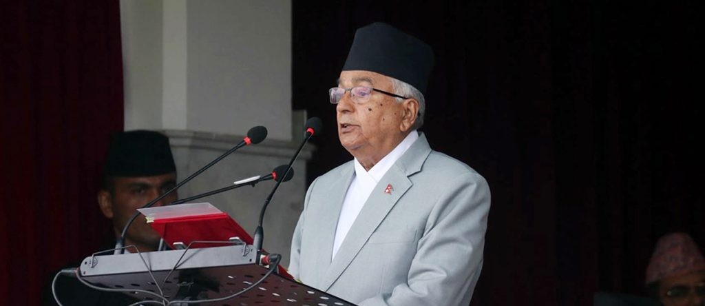 बाढीपहिरो प्रभावित क्षेत्र पुगेर फर्किएका राष्ट्रपति पौडेलले राष्ट्रलाई सम्बोधन गर्ने